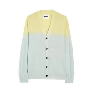 질샌더 V넥 골지 디테일 가디건 J22HP0052J14826