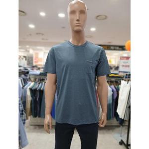 크로커다일 세이브존05 나일론 기는성 라운드 네이비 색 반팔 티셔츠 ABTP 2705 36