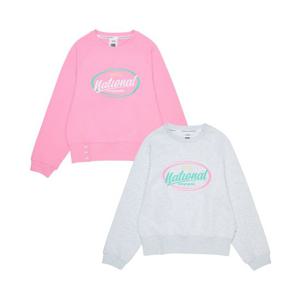 [내셔널지오그래픽키즈]K261GSW920 여아 그래픽 맨투맨 2종택1