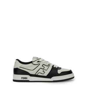 펜디 남성 화이트 MATCH 로우탑 스니커즈 7E1643_AOMNF0E7C