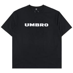 엄브로 프레쉬 빅레터링 반팔 티셔츠 UR121SRS12BLK