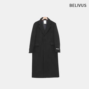 빌리버스 남자 비스코스 클래식 싱글 롱 코트 BYM021