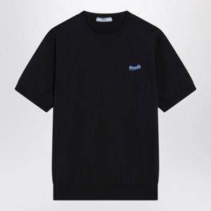 프라다 반팔 티셔츠 P24B3DOOO19DA Blue