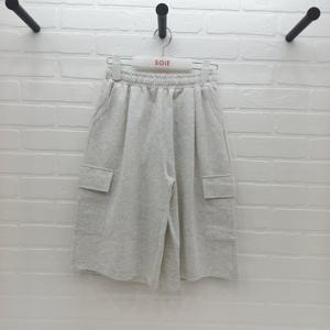 [소이]소이 7부 카고 버뮤다 셋업 바지(26M0732  GY)_CJ
