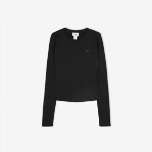 뉴발란스긴팔티 EQS NBNDF3V812-19 WOMEN 골지 긴팔티 (SLIM FIT)