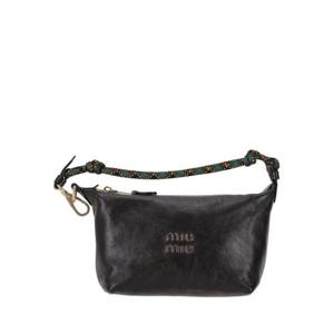 미우미우 토트백 5NE841 2IFO F0NTG COFFEE BROWN GREEN DOM