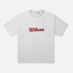 윌슨반팔티 VQA W252003NTW43-WHT 펀더멘탈 숏슬리브 피스테 UNI