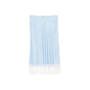 모스키노 레이스 트리밍 미디 스커트 A01250545