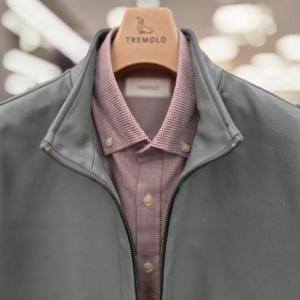 TREMOLO HC14 인 조  가 죽  점 퍼 TRNCL6SC42154