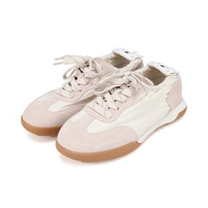 [BABARA] 바바라 패브릭 스프리트 콤비 플랫 스니커즈 BBJ167IV