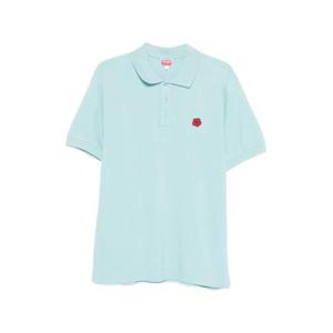 겐조 폴로 티셔츠 FF6 5PO153 4PU 62 GLACIER DOM