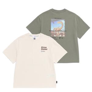 [내셔널지오그래픽키즈] 반팔티 K262UTS220 남여공용 어드벤처 그래픽2 티셔츠 170 고학년딜 K262UTS220CH