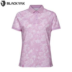 블랙야크 여성 여름 아웃도어 등산 반팔티셔츠 플라워 카라 반팔티2 1BYKTMV504 1P