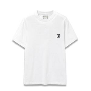 25SS 우영미 코튼 백로고 티셔츠 화이트 W251TS07701W MRK