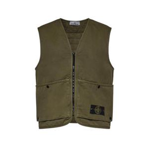 스톤 아일랜드 베스트 L1S156100007 S0184V015G MILITARY GREEN