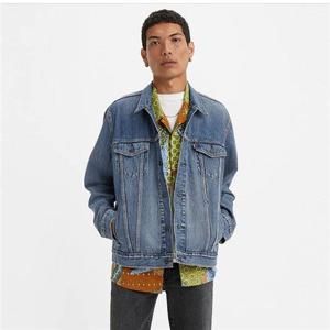 리바이스 남성 타입3 클래식 데님 트러커 청자켓 72334-0574 371340