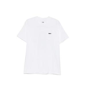 오베이 반팔 티셔츠 165264330 WHT WHITE