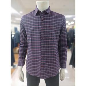 피에르가르뎅 세이브존05 TR기모 체크 캐줄얼 남방 PJWS4610