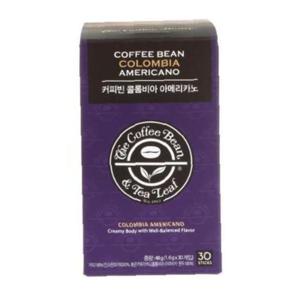 커피빈 콜롬비아 아메리카노(1.6gx30T)