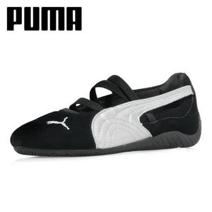 [푸마 슈즈]푸마 우먼스 스피드캣 발렛 스웨이드 블랙 실버 406114_01