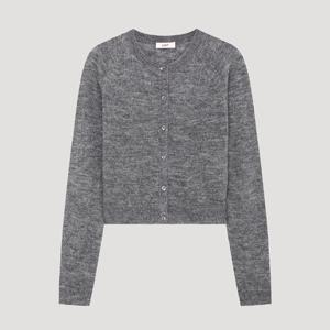 [리스트]라운드넥 버튼업 니트 가디건 TSKCDP72020