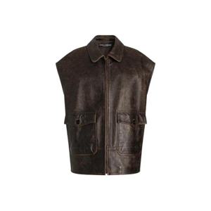 돌체앤가바나 불 레더 베스트 F9U51LHUL1H