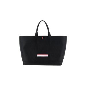 톰브라운 페블 그레인 미디움 토트백 블랙 UAG186A-00198-001