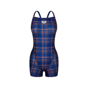 [아레나] (A5FL1LH05_BLU) 여성 컨트리 체크 2부 반신 싱글 수퍼플라이백 A5FL1LH05