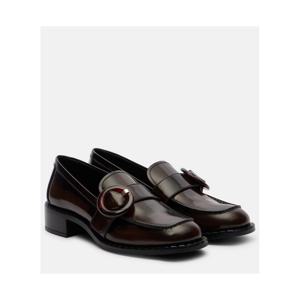 프라다 Sienna 레더 로퍼 P01039785