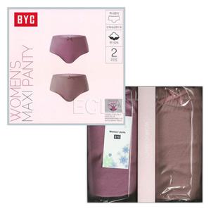 [BYC] 단색 여성 요실금팬티 2종 세트 BYX0182