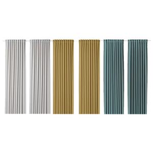 이케아 MAJGULL 마이굴 반암막커튼 한쌍 145x250cm/암막커튼/블