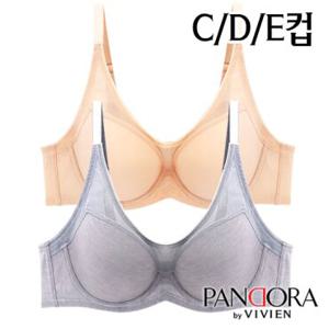 [판도라by비비안]C/D/E컵 사이드업 풀컵몰드브라1종(PBR7144)