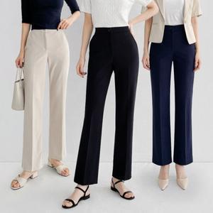 제이셀라 S/S[슬랙스3종세트]텐션업 부츠컷 슬랙스 3종 슬림핏 허리뒷밴딩