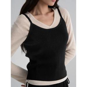 (356251CM15) [에잇세컨즈] 레이어드 뷔스티에  블랙