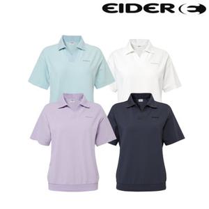 [백화점][아이더][택가 109,000원]여성 여름 반팔 아이스 온 폴로 티셔츠 DWM25227