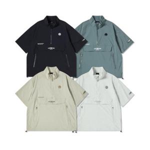 라이프워크반팔티 CQK LW252AN171 공용 볼택스 하이넥 아노락