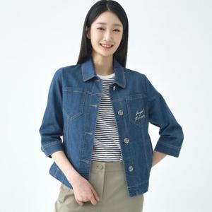 [지센] 여성 셔츠형 데님 자켓 LCJKO322_BL