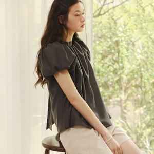 [잇미샤] 잇미샤 쉬어 퍼프 블라우스 ITP5ZBL730 ITP5ZBL730