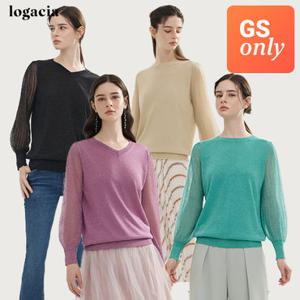 로가시아 스파클링 메탈 니트 4종 [GS단독]