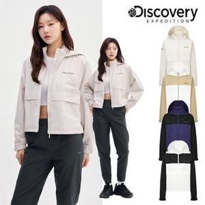 [백화점]디스커버리 25SS 이월/할인/여성/고윤정착장/바람막이/베르텍스 컬러블럭 자켓 DWWJ42051