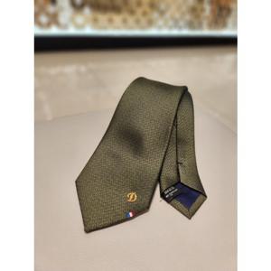 [듀퐁셔츠] 듀퐁타이 TE4SM61KA035TGE 실크그린 와펜세트 혼주용 선물용 TE4SM61KA035