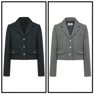 [케네스레이디] 헤링뮤 금장버튼 울 자켓 (EWJKOK4303) EWJKOK4303