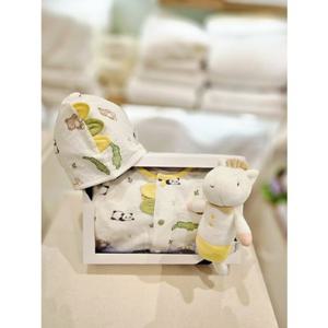 [압소바] 딩동반소바디슈트(모자) 딸랑인형세트 26년여름신상 (A1310628A) A1310628