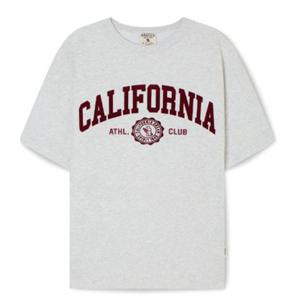 [후아유] California Lettering T-shirt(Over Fit) WHRAG2322U WHRAG2322U