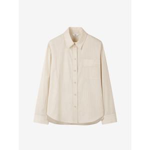 [씨씨콜렉트] (CC콜렉트) 자수 포인트 스트라이프 셔츠 C261MSC007 C261MSC007