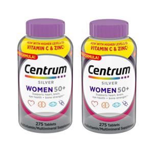 센트룸 실버 50세이상 여성용 멀티비타민 550정(275정+275정)