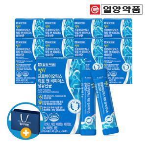 일양약품 멀티 프로바이오틱스 비피더스 락토바실러스 생 유산균 9박스 (쇼핑백)