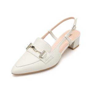 [미소페] 여성 포인트 토우 슬링백 012212704 3.5c