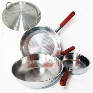 피앙세 통5중 IH 엠보 후라이팬3종20+28+28궁중-스텐커버