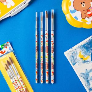 라인프렌즈 미술원형붓세트/250058